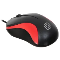 Мышь Oklick 115S (черный/красный) фото 2